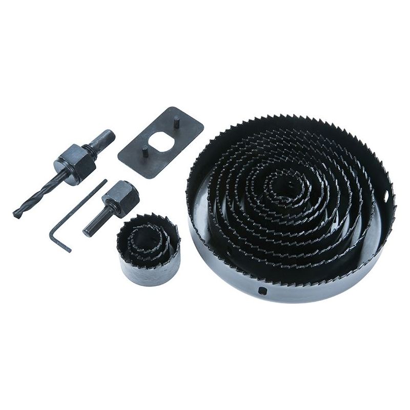 Bluespot Tools Multi Holesaw Set, 16 Piece 19-127mm BlueSpot Tools - Dynamic Drive