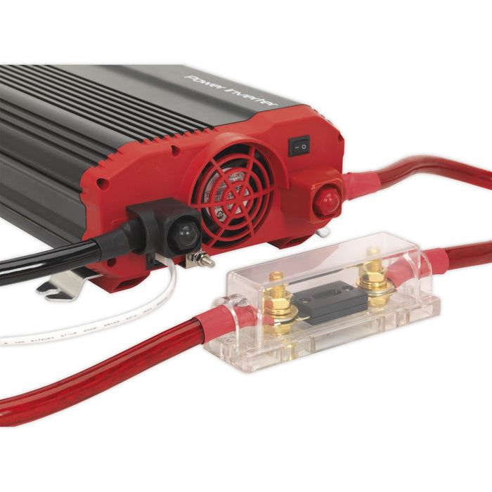 Sealey Power Inverter Modified Sine Wave 2000W 12V DC 230V ~ 50Hz PI2000 Sealey - Dynamic Drive
