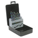 Seigen by Sealey HSS Drill Bit Set 19pc Edge Ground Metric DIN 338 S0868 Seigen by Sealey  - Dynamic Drive