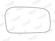 Summit Stick-On Standard Mirror Glass fits Nissan Sunny RHS Summit - Dynamic Drive
