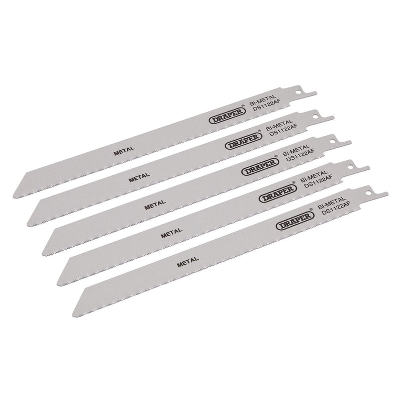 Draper Bi-metal Reciprocating Saw Blades for Metal Cutting, 225mm, 24tpi (Pack o Draper - Dynamic Drive