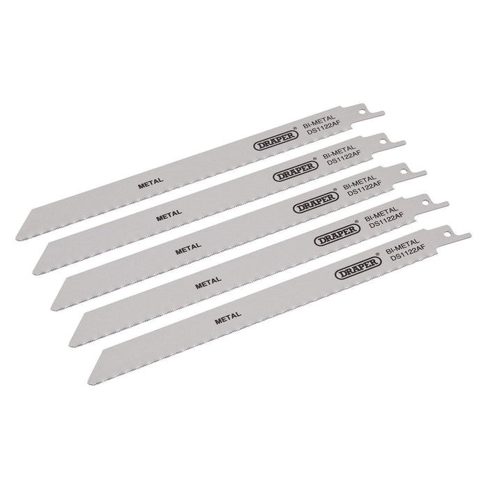 Draper Bi-metal Reciprocating Saw Blades for Metal Cutting, 225mm, 24tpi (Pack o Draper - Dynamic Drive