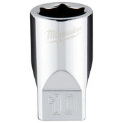Milwaukee 1/4 Drive Socket Metric Standard 10mm 4932478318 Milwaukee - Dynamic Drive