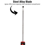 Teng Tools Flat Screwdriver 0.8 x 4.0 x 100mm S Teng Tools - Dynamic Drive