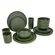 Bo-Camp Industrial Collection Tableware Patom 16 Pieces Green Bo-Camp - Dynamic Drive