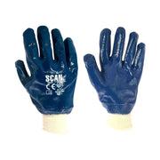 Scan Nitrile Knitwrist Heavy-Duty Gloves Scan - Dynamic Drive