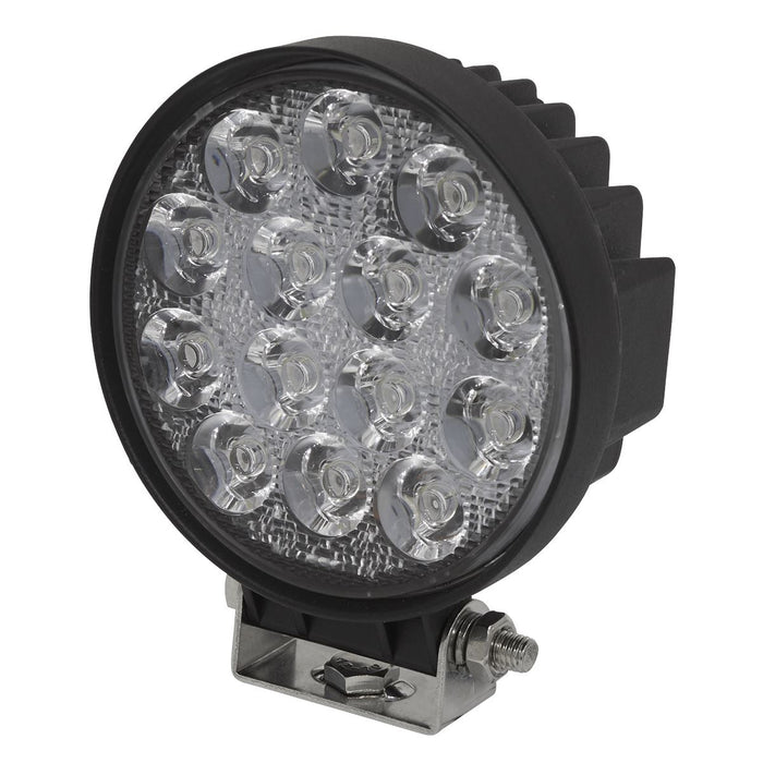 Sealey Round Worklight with Mounting Bracket 42W LED LED4R Sealey  - Dynamic Drive
