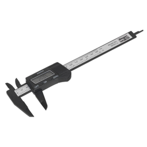 Seigen by Sealey Digital Electronic Vernier Caliper 0-150mm(0-6") S0707 Seigen by Sealey  - Dynamic Drive
