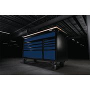 Draper BUNKER Workbench Roller Tool Cabinet, 10 Drawer, 56", Blue 08237 Draper - Dynamic Drive