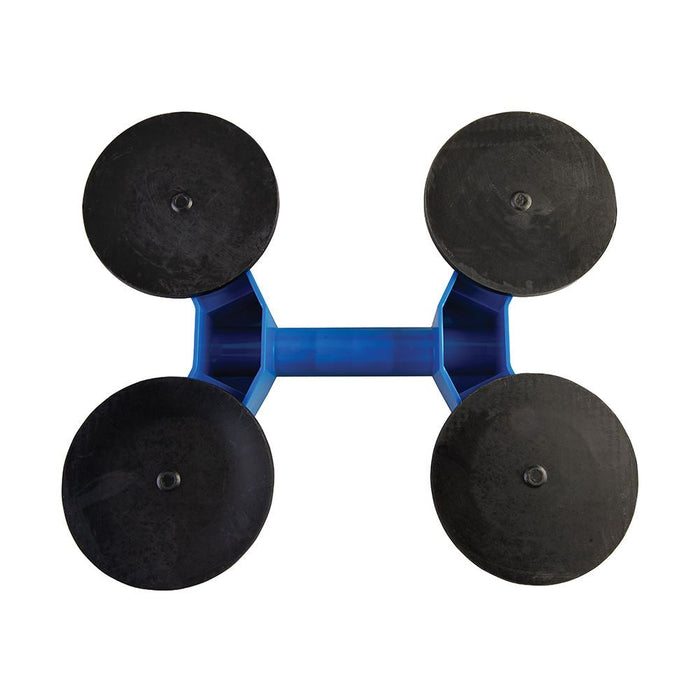 Silverline Quad Suction Pad 120kg Silverline - Dynamic Drive