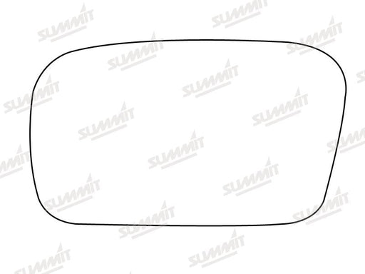 Summit Stick-On Standard Mirror Glass fits Daihatsu Move LHS Summit - Dynamic Drive