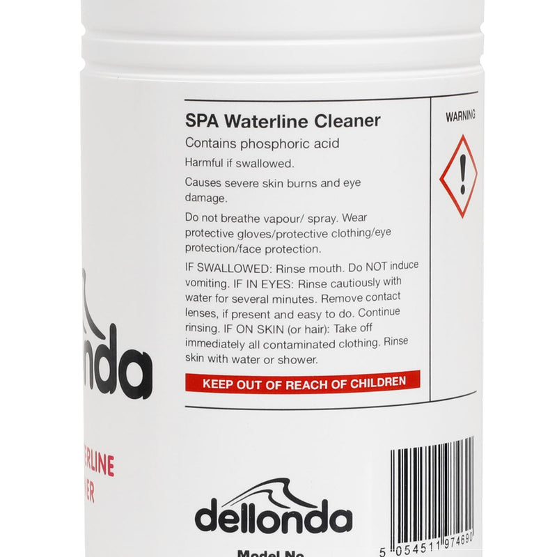 Dellonda Hot Tub/Spa Waterline/Surface Cleaner 1L DL58 Dellonda - Dynamic Drive