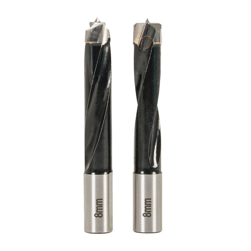 Triton Dowel Jointer Bits 8mm 2pk TDJDB8 Triton - Dynamic Drive