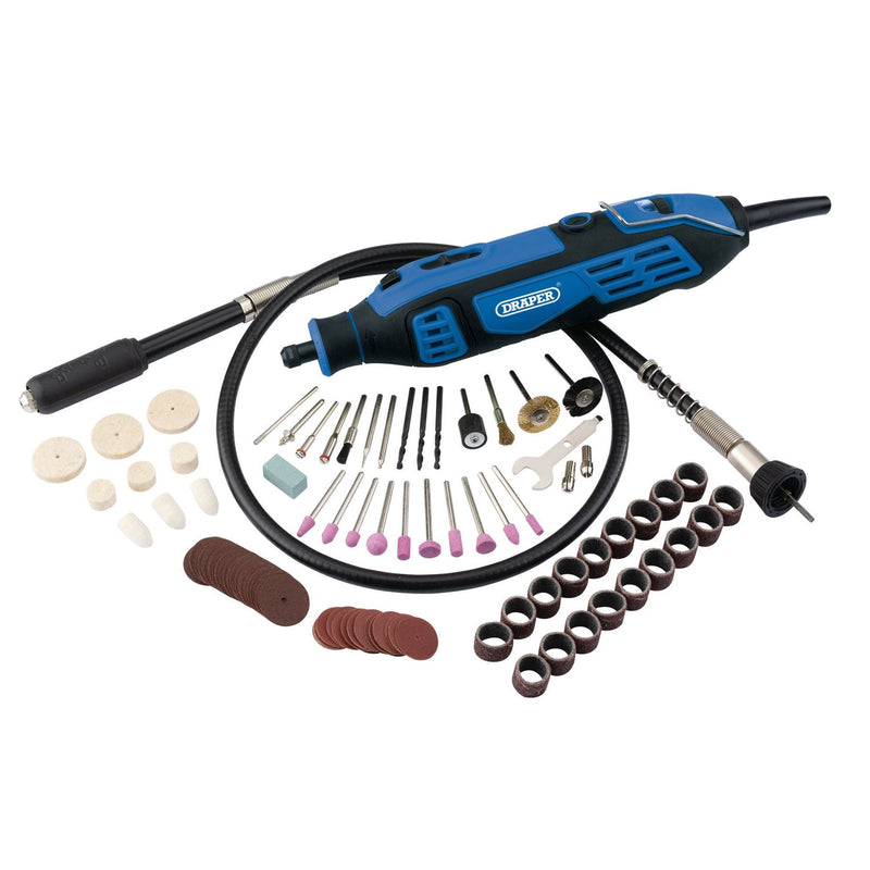 Draper Rotary Multi-Tool Kit, 180W (111 Piece) 58300 Draper - Dynamic Drive