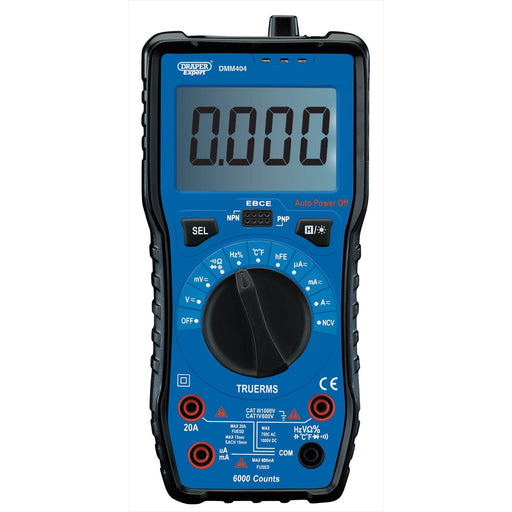 Draper Auto & Manual Ranging Digital Multimeter 92433 Draper - Dynamic Drive