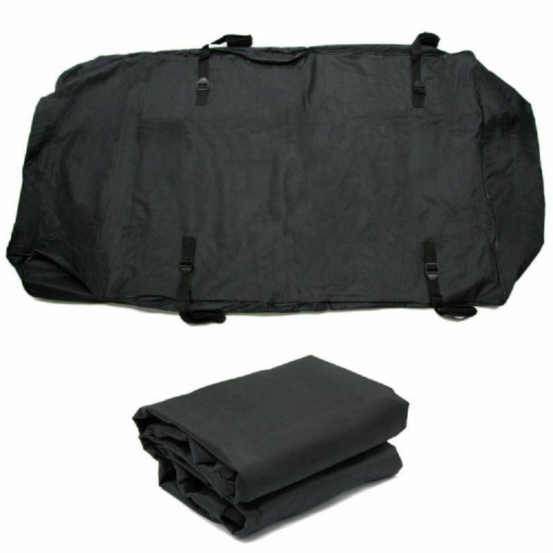 458 Litre Large Car Cargo Travel Rain Proof Roof Top Bag Storage Carrier Box Streetwize - Dynamic Drive