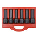 Sealey Impact 12-Point & TRX-Star* Female Deep Socket Set 6pc 3/4"Sq Drive SX099 Sealey - Dynamic Drive