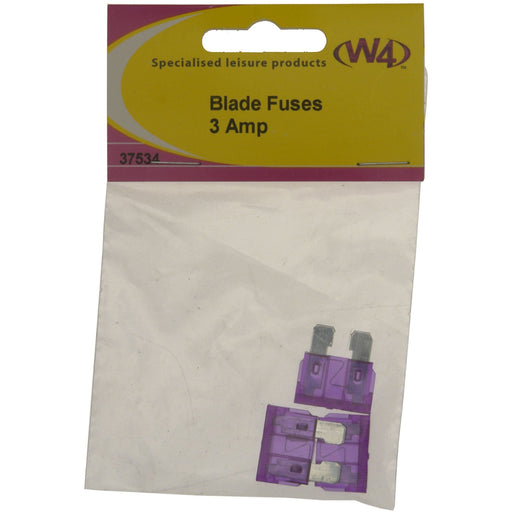 MDS1203 W4 3amp Blade Fuse 3 Pack 37534 W4 - Dynamic Drive