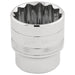 Draper HI-TORQ 12 Point Socket, 1/2" Sq. Dr., 32mm 33593 Draper - Dynamic Drive