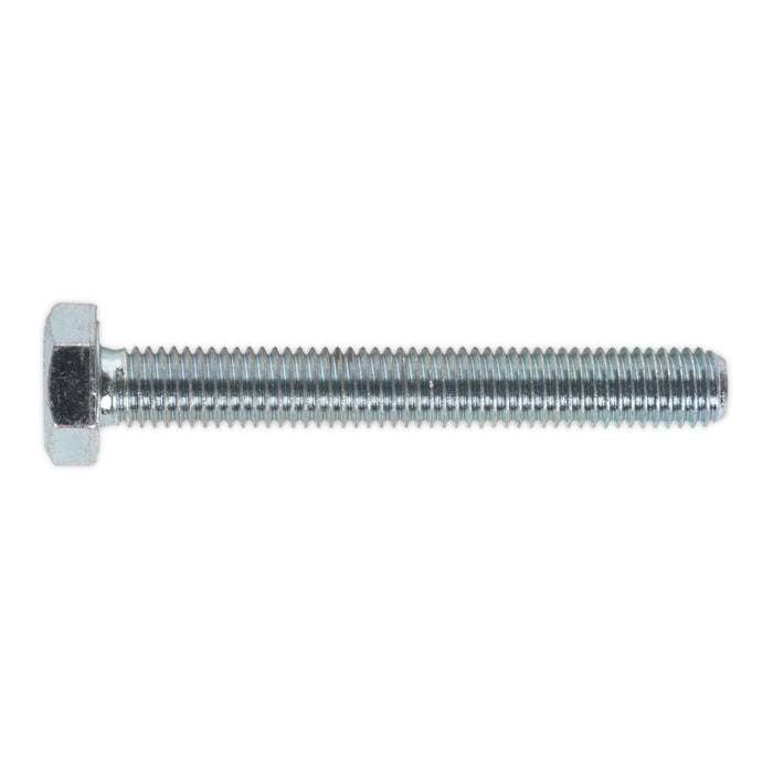 Sealey HT Setscrew M10 x 75mm 8.8 Zinc Pack of 25 SS1075 Sealey - Dynamic Drive
