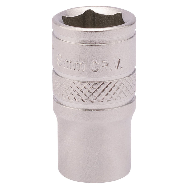 Draper Socket, 1/4" Sq. Dr., 9mm 82143 Draper - Dynamic Drive