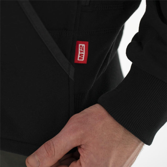 Milwaukee M12Hhbl4-0(XL) Heated Hoodie Blk 4932480064 Milwaukee - Dynamic Drive