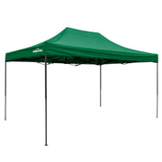 Dellonda 3 x 4.5m Pop-Up Gazebo Heavy Duty with Weight - Dark Green Dellonda - Dynamic Drive