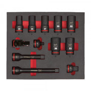 Milwaukee 3/4 Dr Deep Impt Sckt 22-36mm 12Pc 4932493398 Milwaukee - Dynamic Drive