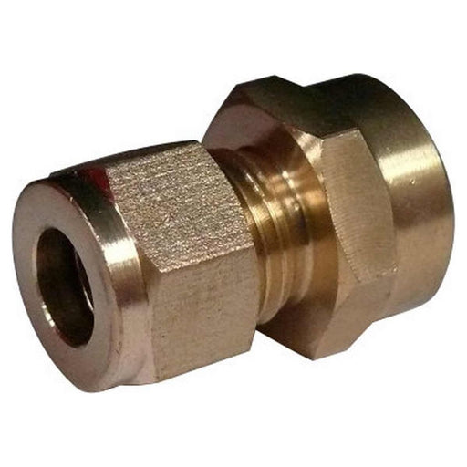 AG Female Compression Straight Coupling (3/8" Copper to 3/8" BSP) AG - Dynamic Drive