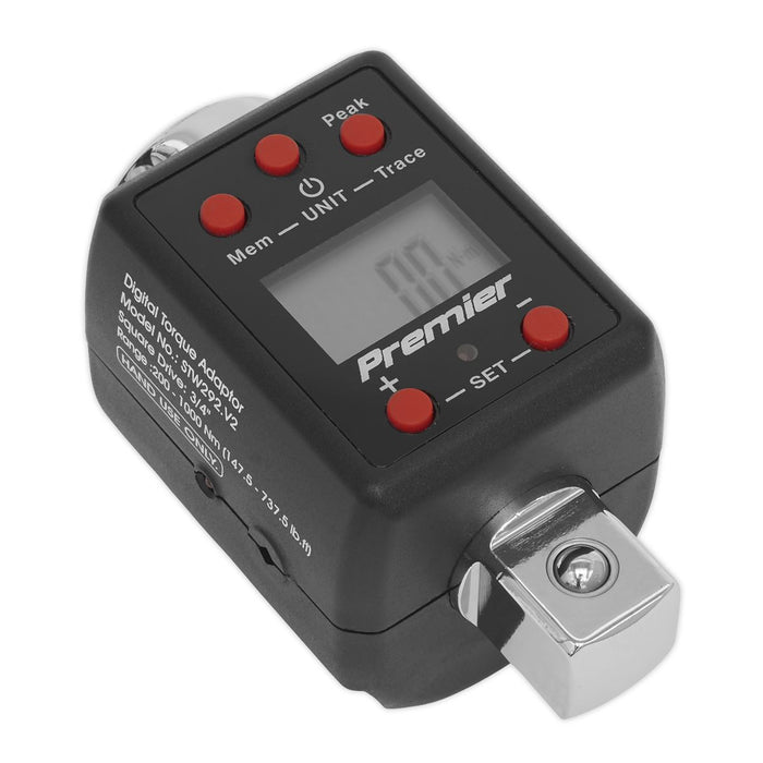 Sealey Torque Adaptor Digital 3/4"Sq Drive 200-1000Nm(147.5-738.5lb.ft) STW292 Sealey - Dynamic Drive