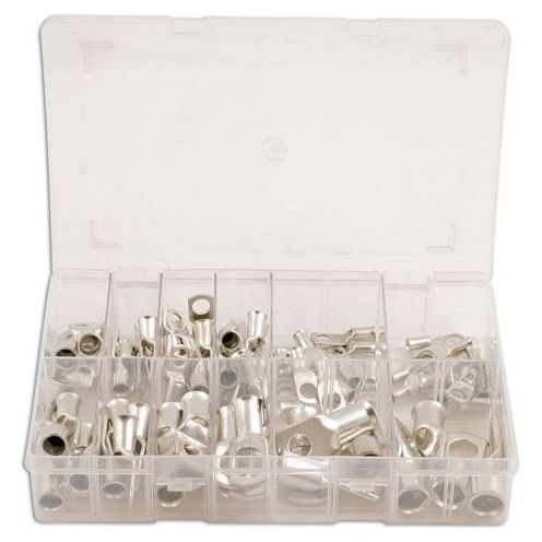 Connect Copper Tube Terminals Assortment 80pc 31884 Tool Connection - Dynamic Drive