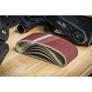 Sealey 76 x 457mm Sanding Belt 80Grit - Pack of 5 SB80457 Sealey - Dynamic Drive