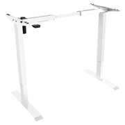 Dellonda Single Motor Ultra-Quiet Adjustable-Height Desk Frame 70kg Capacity Dellonda - Dynamic Drive