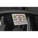 Sealey Hybrid/Electric Vehicle Warning Sign HYBRIDSIGN Sealey - Dynamic Drive