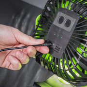 Sealey 4-Speed Portable Clip Fan with Worklight 8" SCF8WL Sealey - Dynamic Drive
