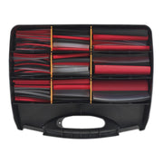 Sealey Heat Shrink Tubing Assortment 261pc Mixed Colours Adhesive Lined 100 & 15 Sealey - Dynamic Drive