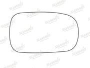Summit Stick-On Standard Mirror Glass fits Nissan Primera LHS RHS Summit - Dynamic Drive