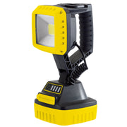 Draper COB LED Rechargeable Worklight, 10W, 1,000 Lumens, Yellow, 4 x 2.2Ah Batt Draper - Dynamic Drive