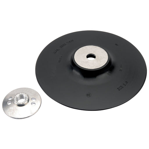 Draper Grinding Disc Backing Pad, 180mm 45976 Draper - Dynamic Drive