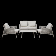 Dellonda Fusion 4 Piece Outdoor Set Dellonda  - Dynamic Drive