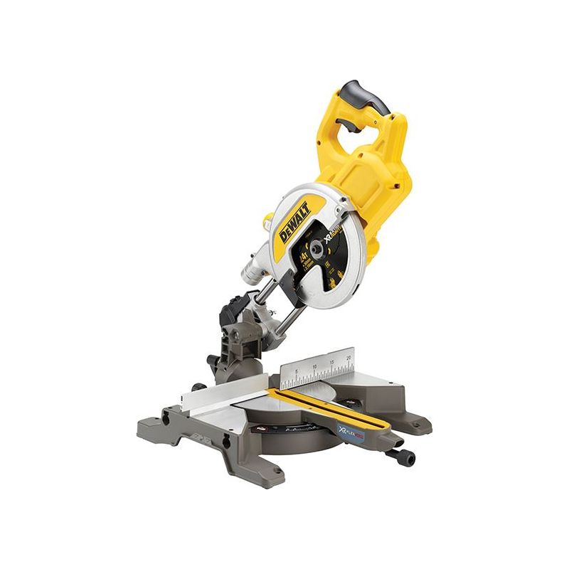 Dewalt Power Tools DCS777T2 XR FlexVolt Mitre Saw 216mm 54V 2 x 2.0Ah Li-ion DeWALT Power Tools - Dynamic Drive