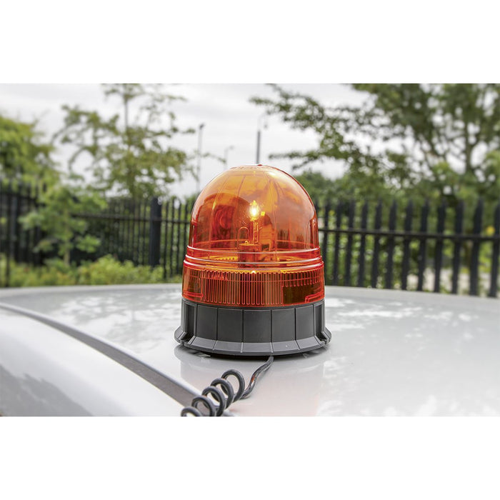 Sealey Rotating Beacon 12/24V Magnetic Base Sealey - Dynamic Drive