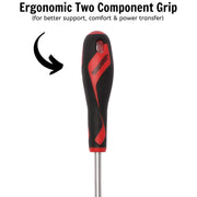 Teng Tools Flat Screwdriver 1.2 x 6.5 x 150mm M Teng Tools - Dynamic Drive