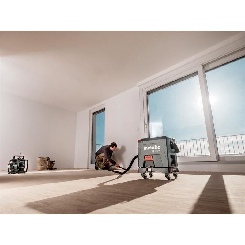 Metabo AS 18 L PC Cordless Vacuum Cleaner 18V Bare Unit Metabo - Dynamic Drive