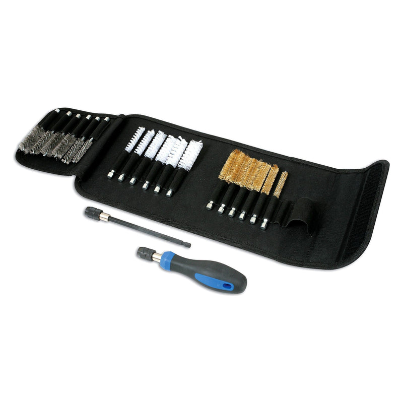 Laser Wire Brush Set 20pc 4710 Laser - Dynamic Drive