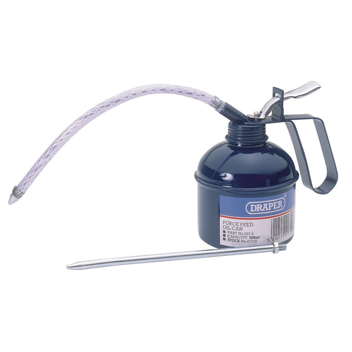 Draper Force Feed Oil Can, 500ml 21719 Draper - Dynamic Drive