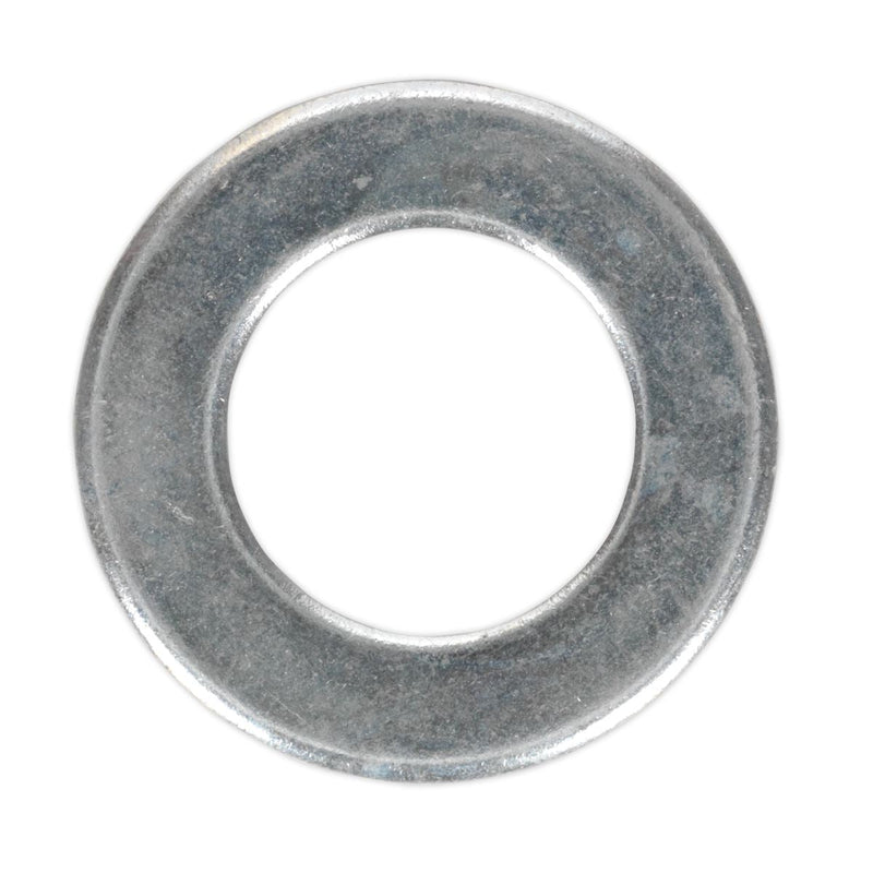 Sealey Flat Washer DIN 125 M16 x 30mm Form A Zinc Pack of 50 FWA1630 Sealey - Dynamic Drive