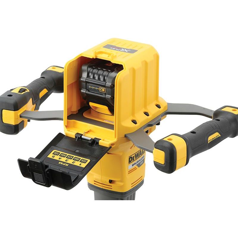 Dewalt Power Tools DCD240X2 XR FlexVolt Paddle Mixer 54V 2 x 3.0Ah Li-ion DeWALT Power Tools - Dynamic Drive