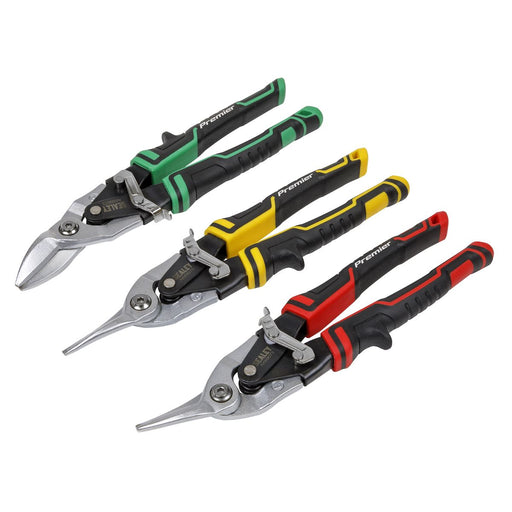 Sealey High Leverage Aviation Tin Snip Set 3pc AK69073 Sealey - Dynamic Drive