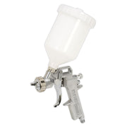 Sealey Gravity Feed Spray Gun 2.2mm Set Up Adjustable Paint Flow 600ml Sealey  - Dynamic Drive